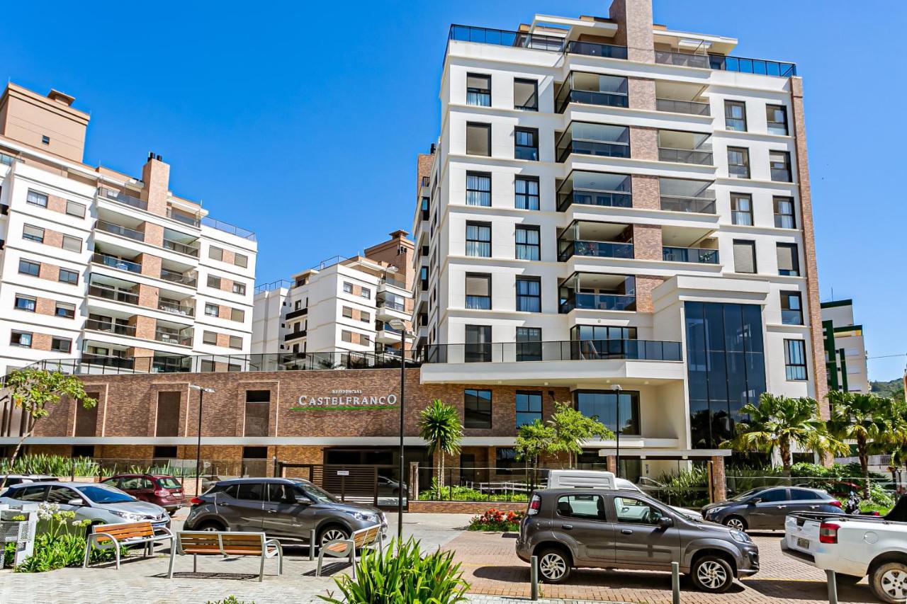 Lindo apto com varanda e churrasq próx UFSC CAF401 Florianópolis Exterior foto